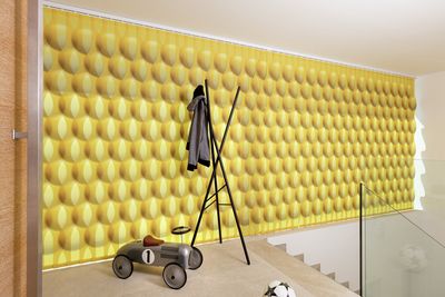 Tende a strisce verticali, SG 2950, Multi Visio, Casa Violi, Mallorca, Spain, Vertical Waves