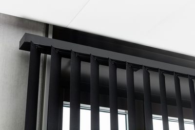 Tende a strisce verticali, SG 2960, Colorama 2, Office, Bern, Switzerland