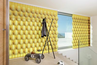 Tende a strisce verticali, SG 2960, Multi Visio, Casa Violi, Mallorca, Spain, Vertical Waves